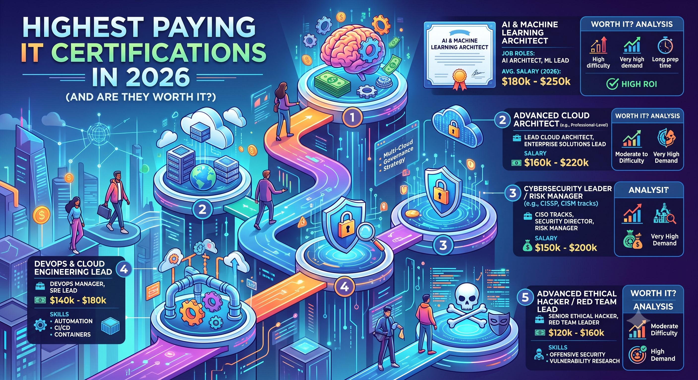 Highest Paying IT Certifications in 2026 (And Are They Worth It?)