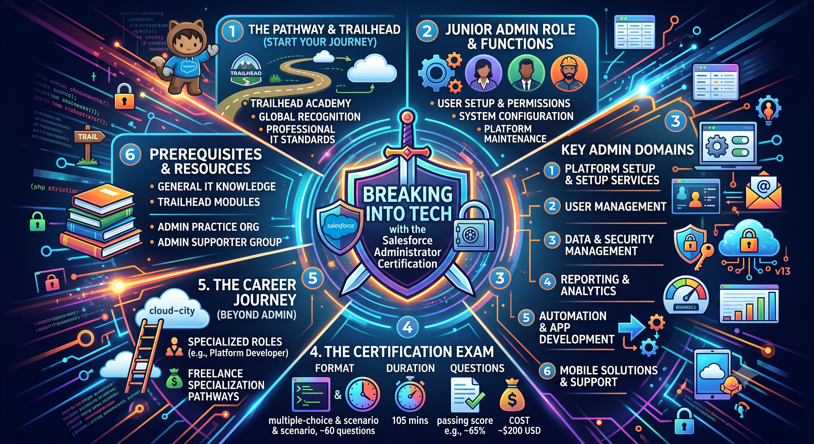 Breaking into Tech with the Salesforce Administrator Certification